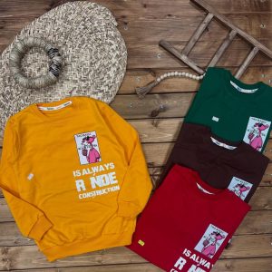 بلوز پشت و رو طرح دار کد 160